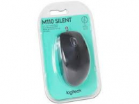 MOUSE LOGITECH M110 SILENT OPTICO USB BLACK
