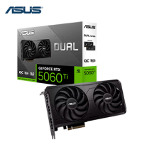 TARJETA DE VIDEO ASUS DUAL-RTX5060TI-O16G-EVO, 16 GB GDDR7, PCIE GEN 5.0